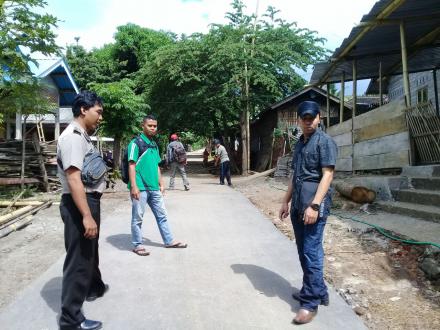 Monitoring Kegiatan Rabat di Dusun Malaka Sereak